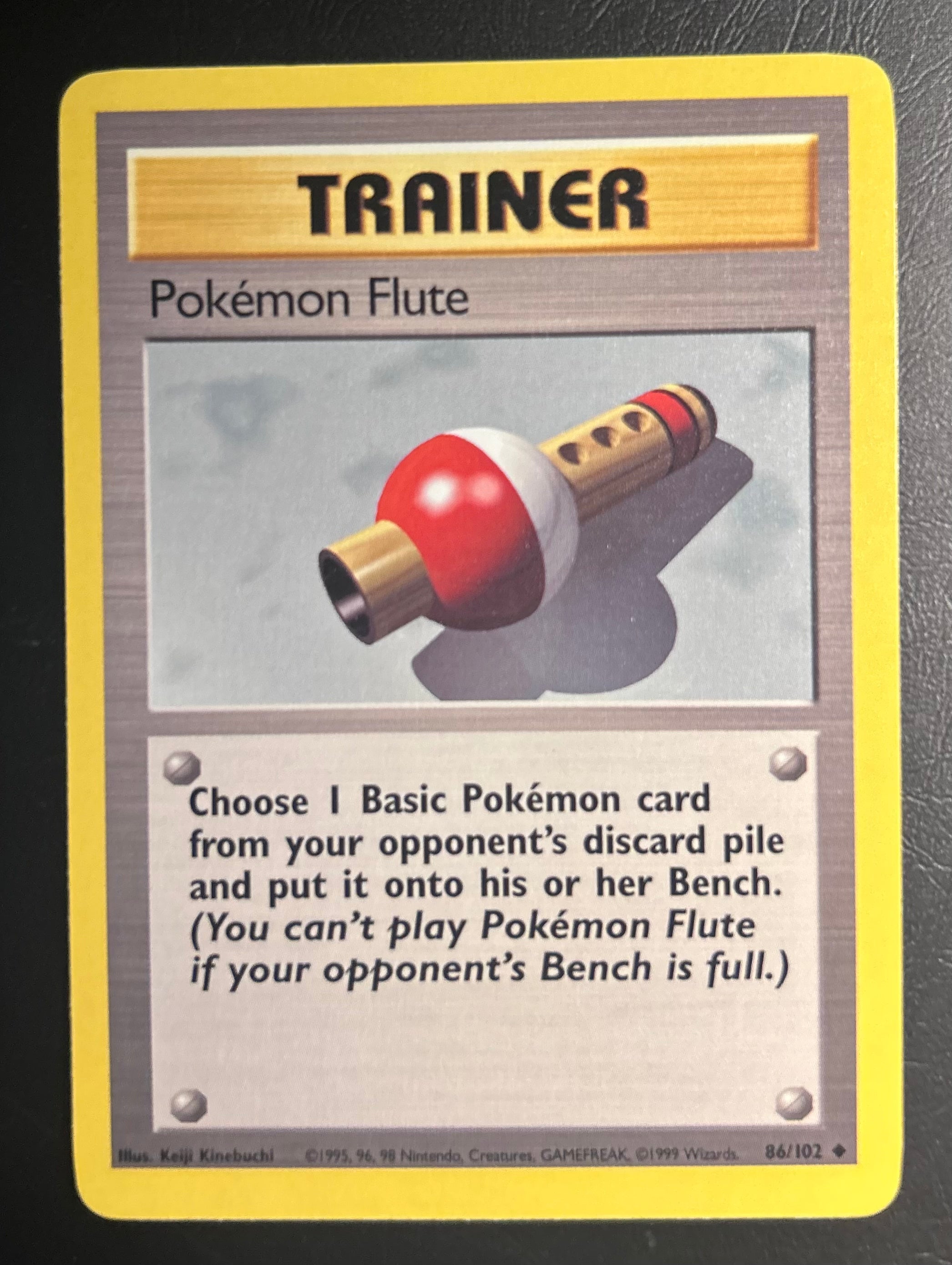 Pokémon Flute - Base Set - #86