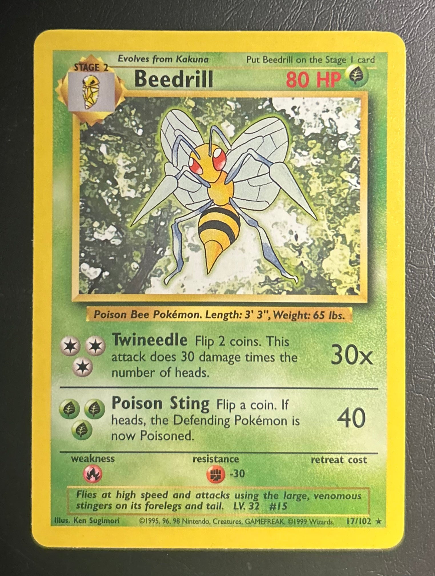 Beedrill - Base Set - #17