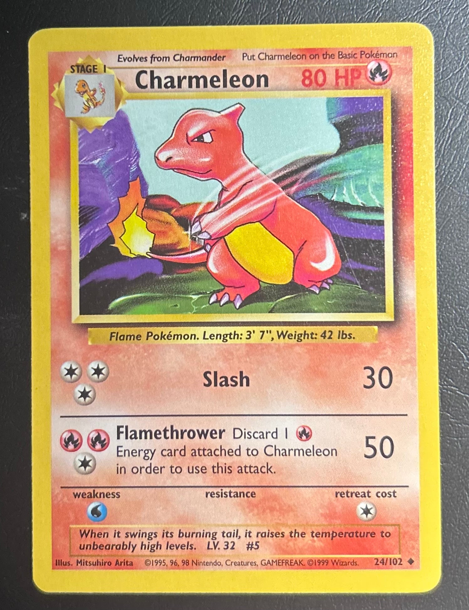 Charmeleon - Base Set - #24