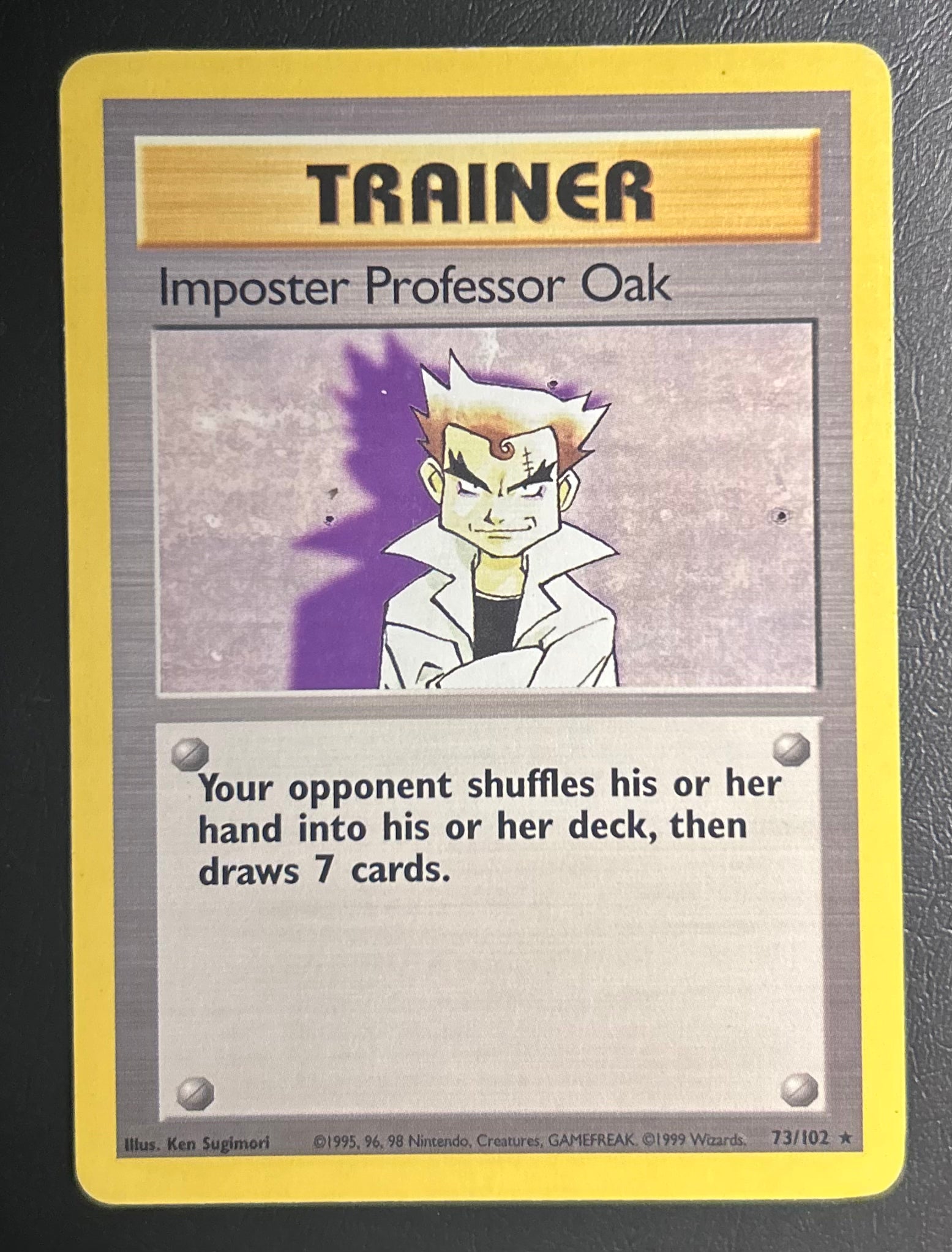 Imposter Professor Oak - Base Set - #73
