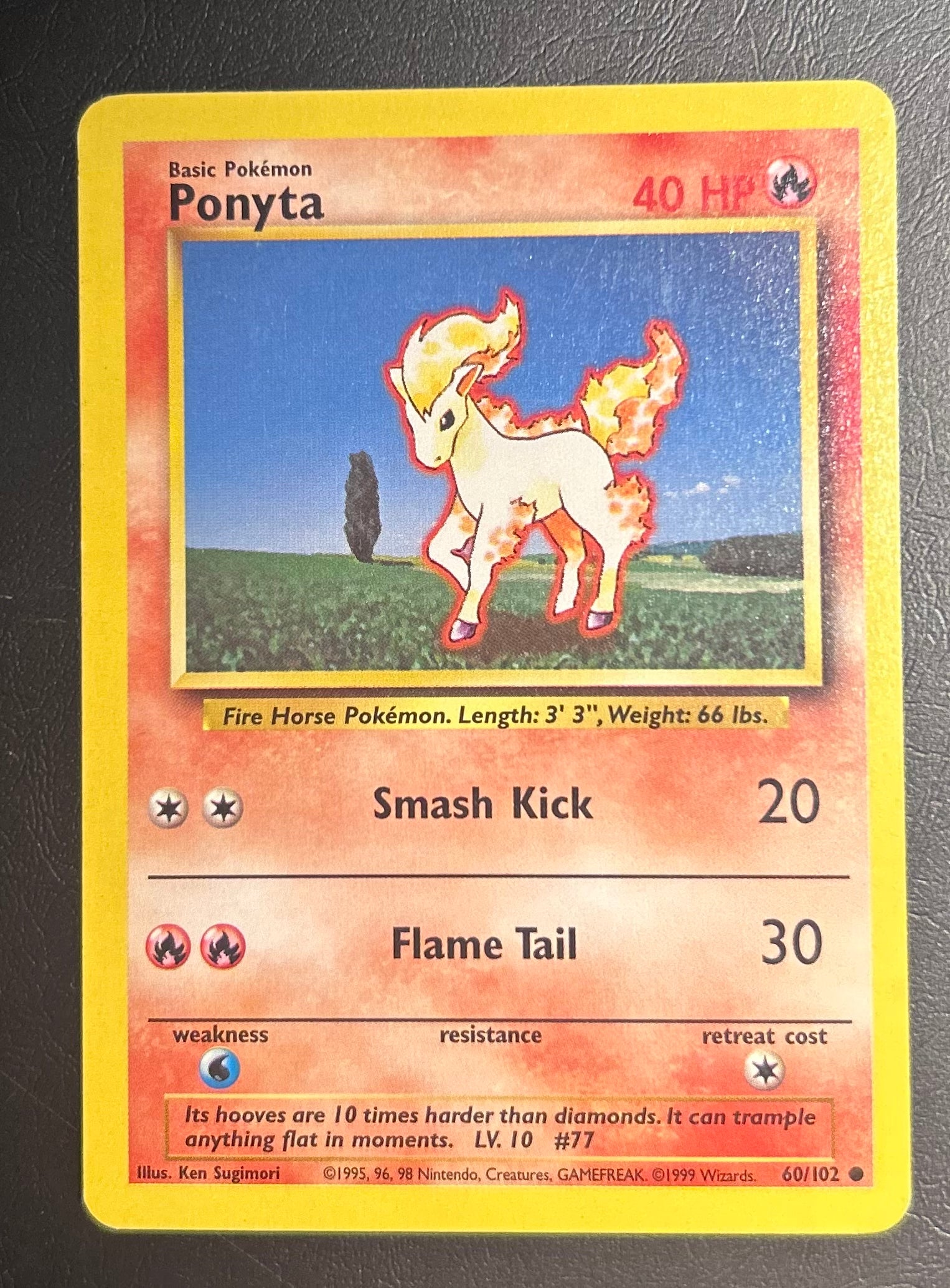 Ponyta - Base Set - #60