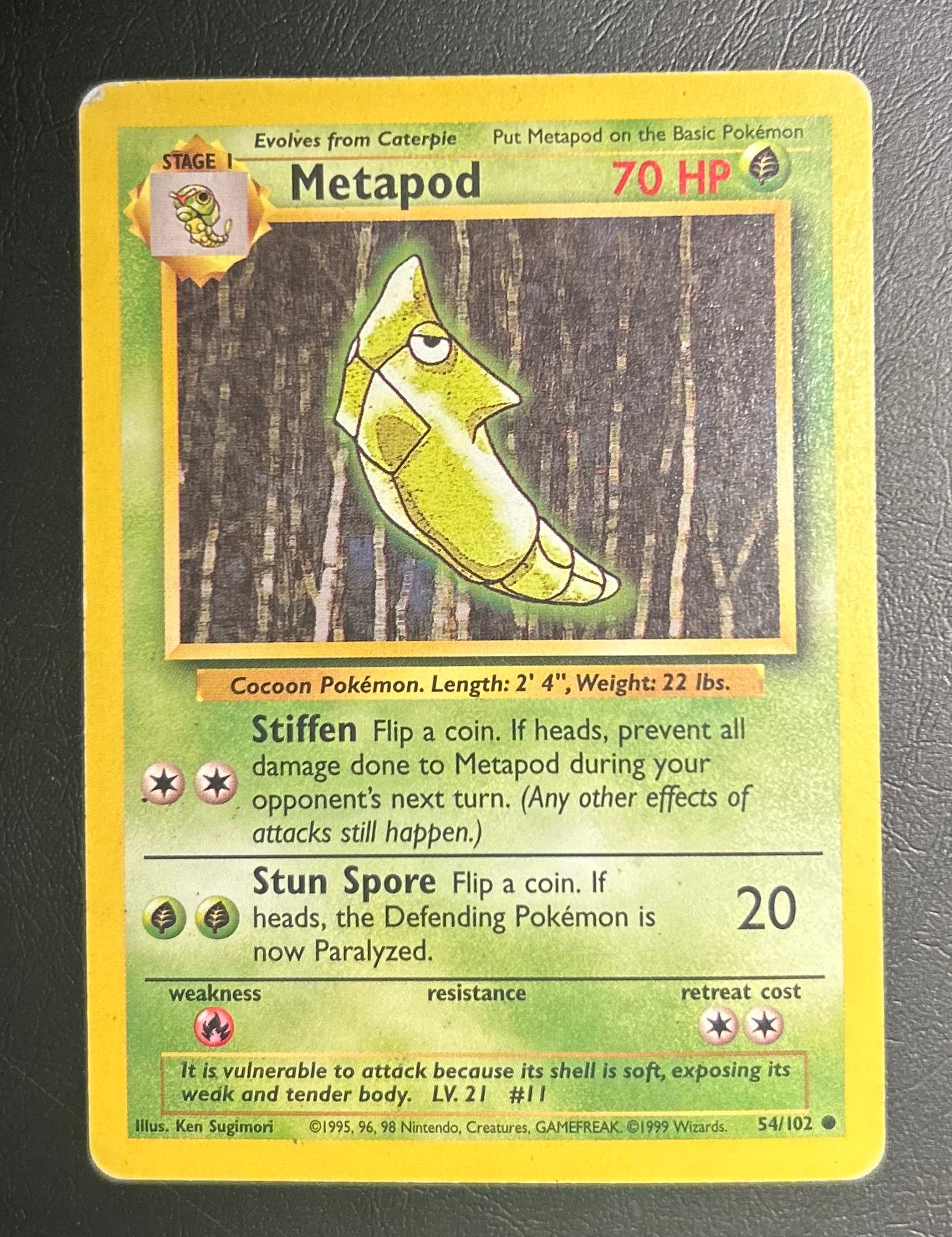 Metapod - Base Set - #54