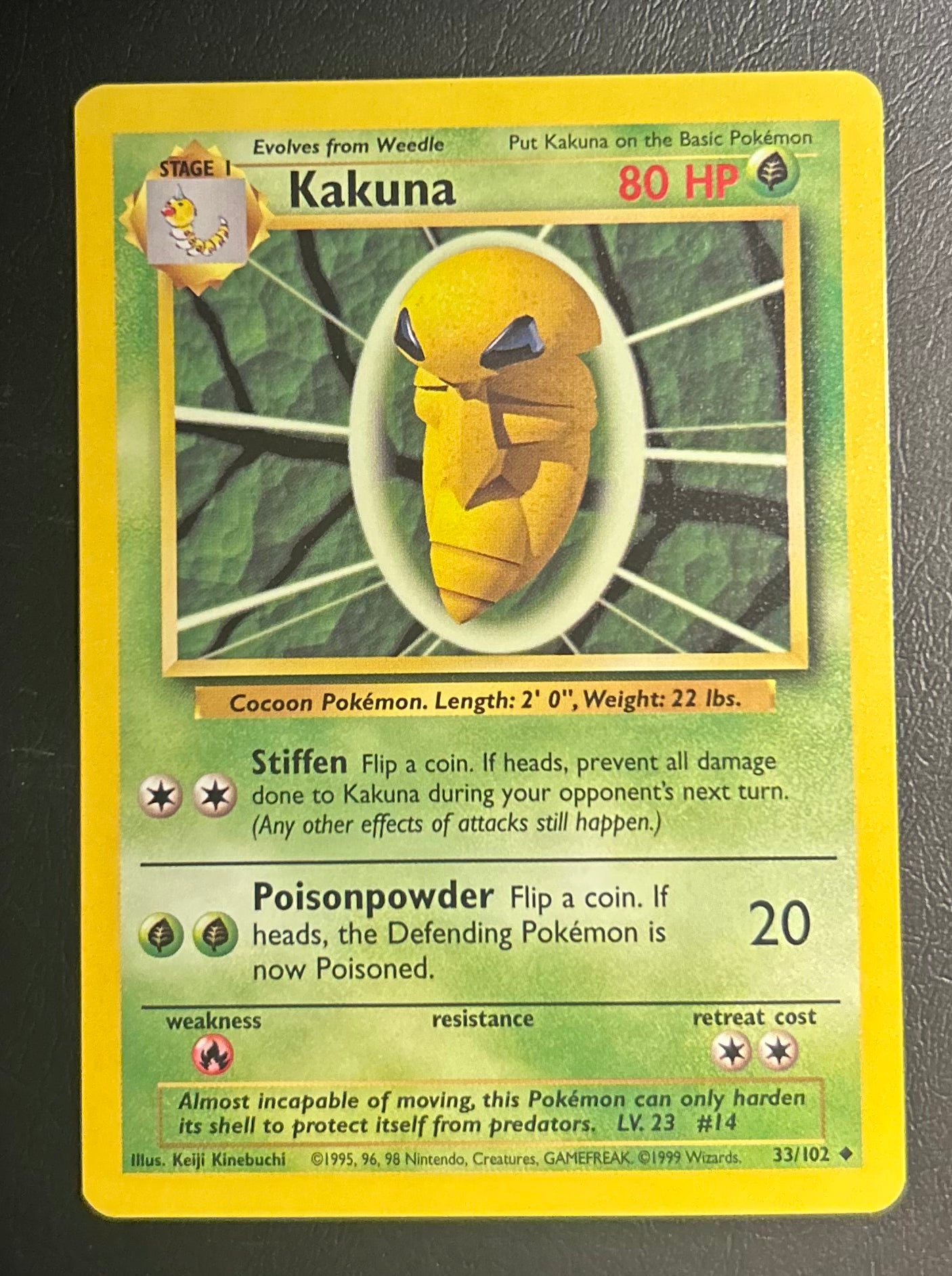 Kakuna - Base Set - #33