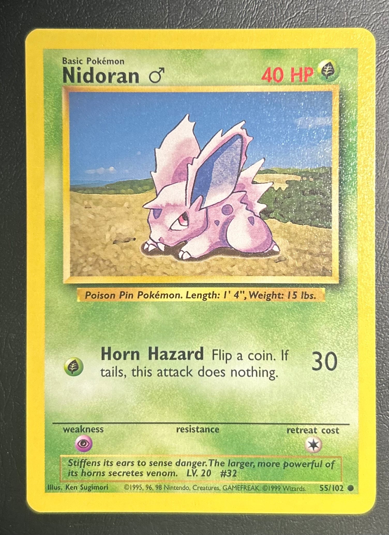 Nidoran ♂ - Base Set - #55