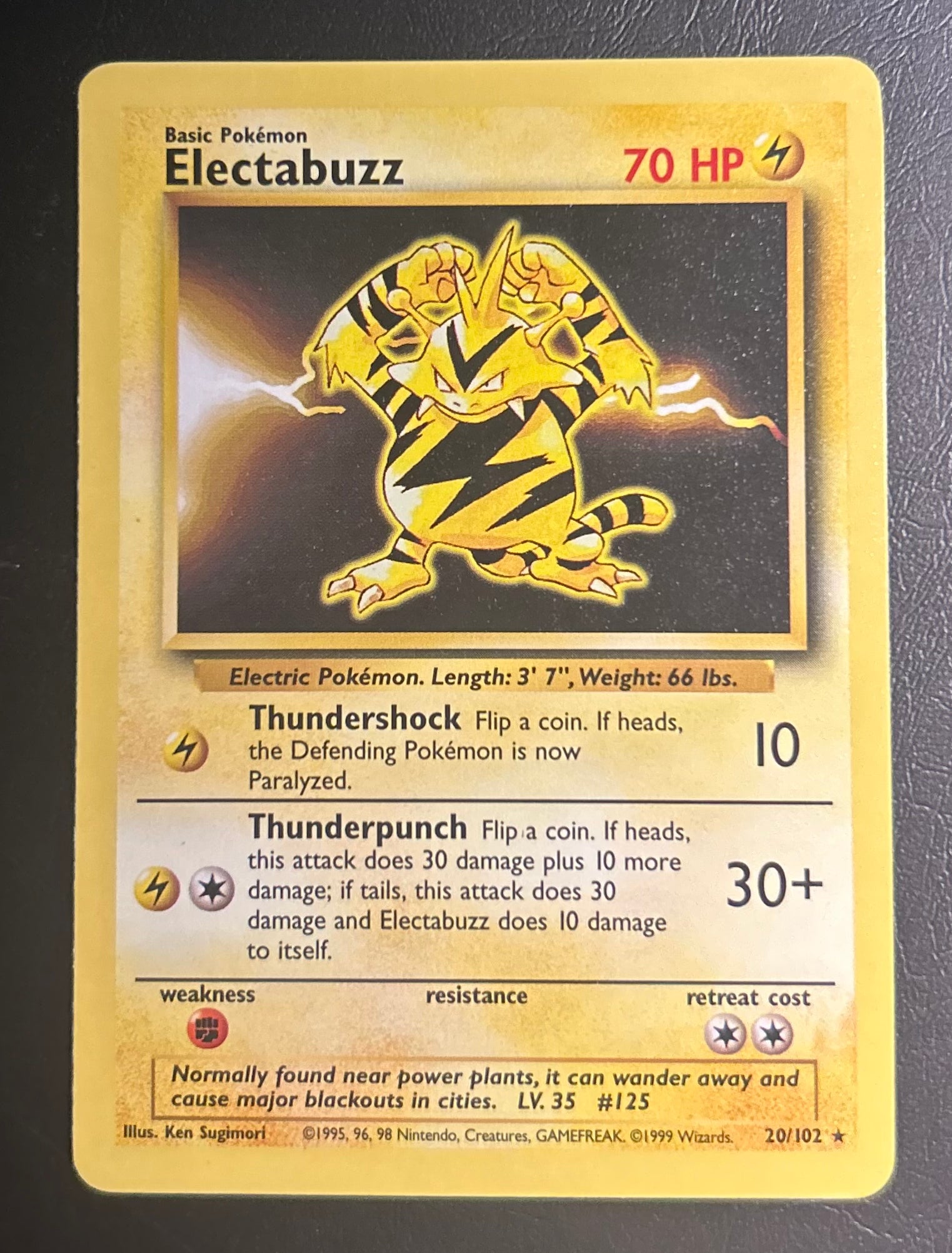 Electabuzz - Base Set - #20