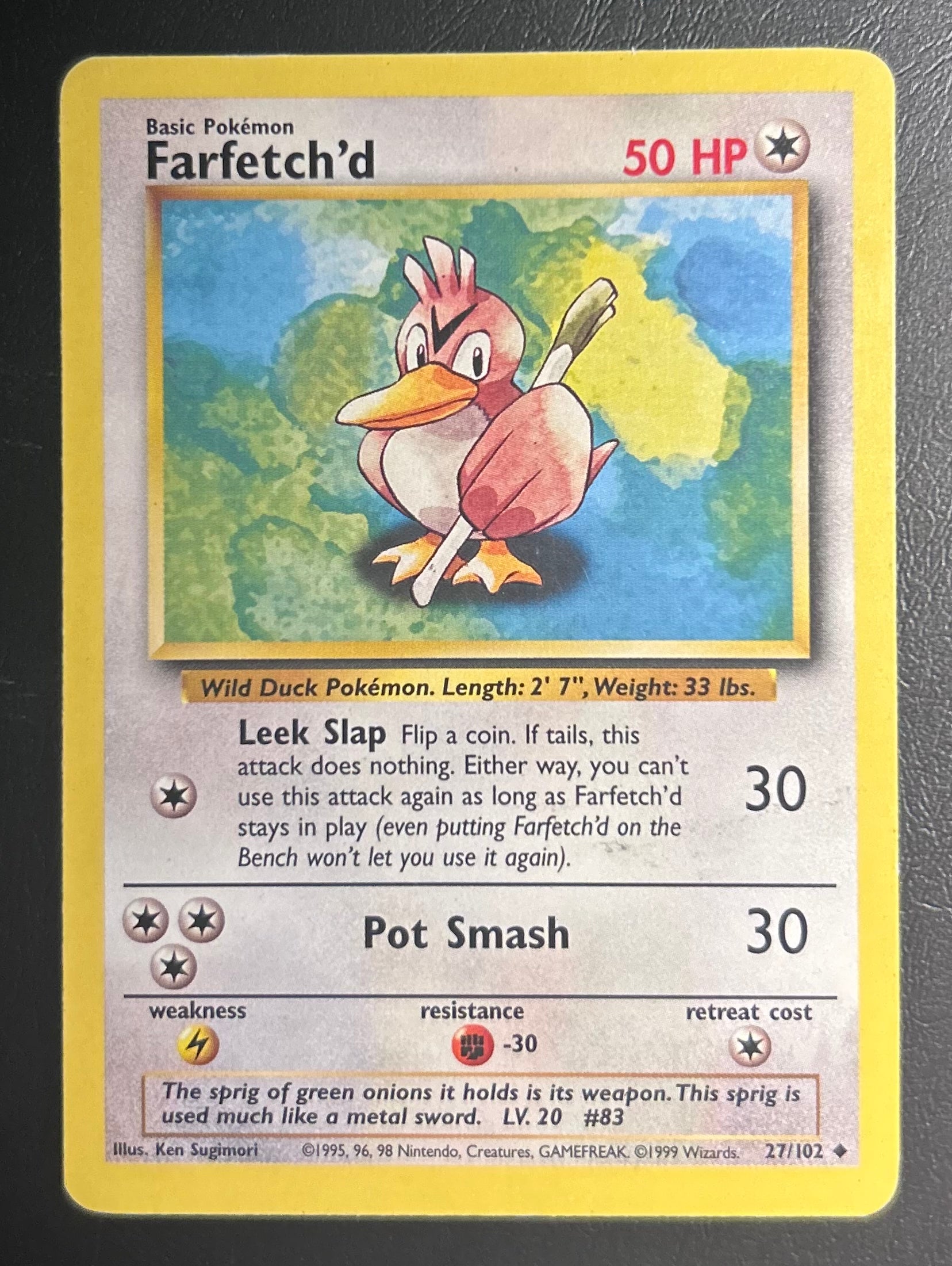 Farfetch'd - Base Set - #27
