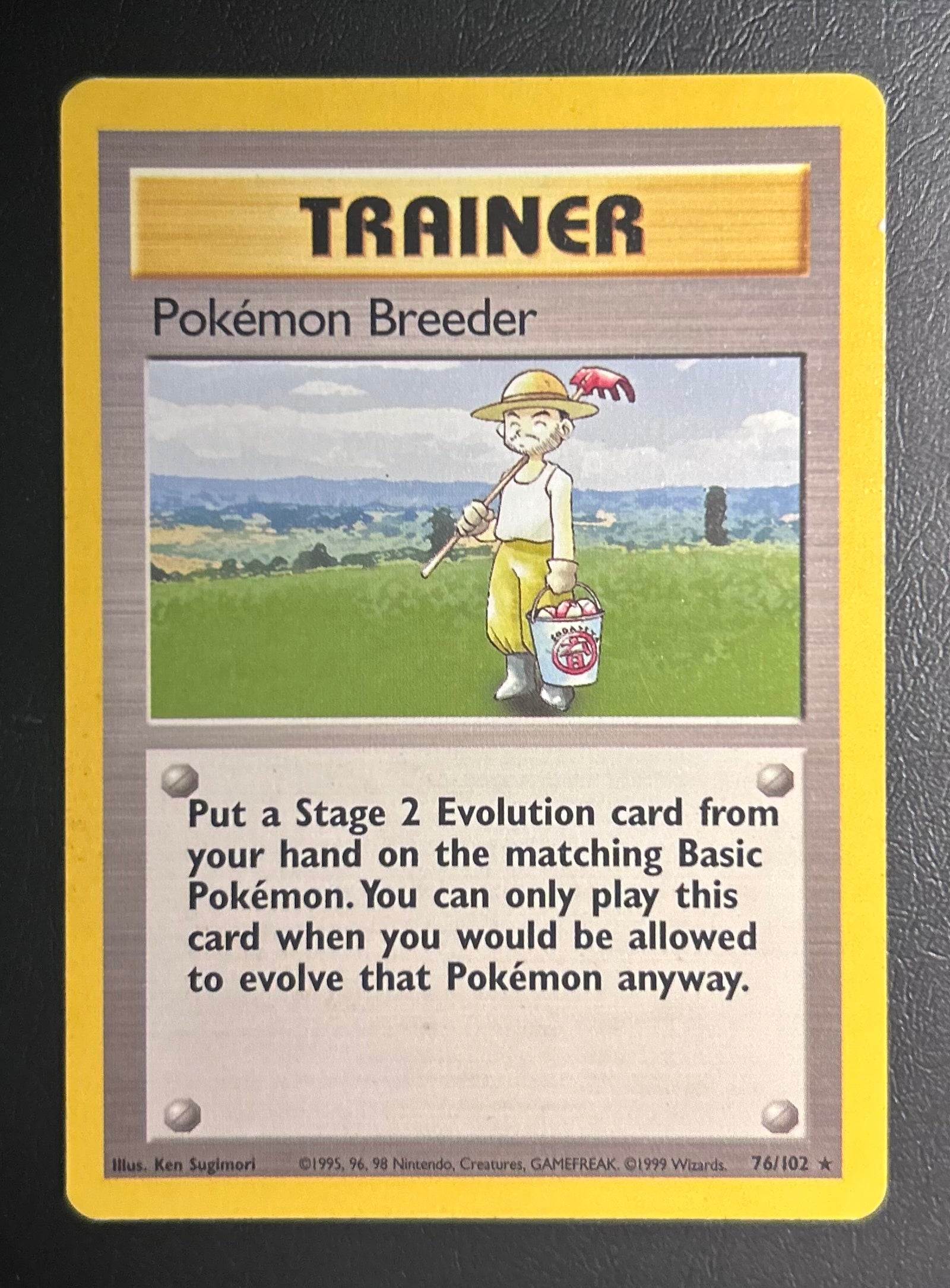 Pokémon Breeder - Base Set - #76