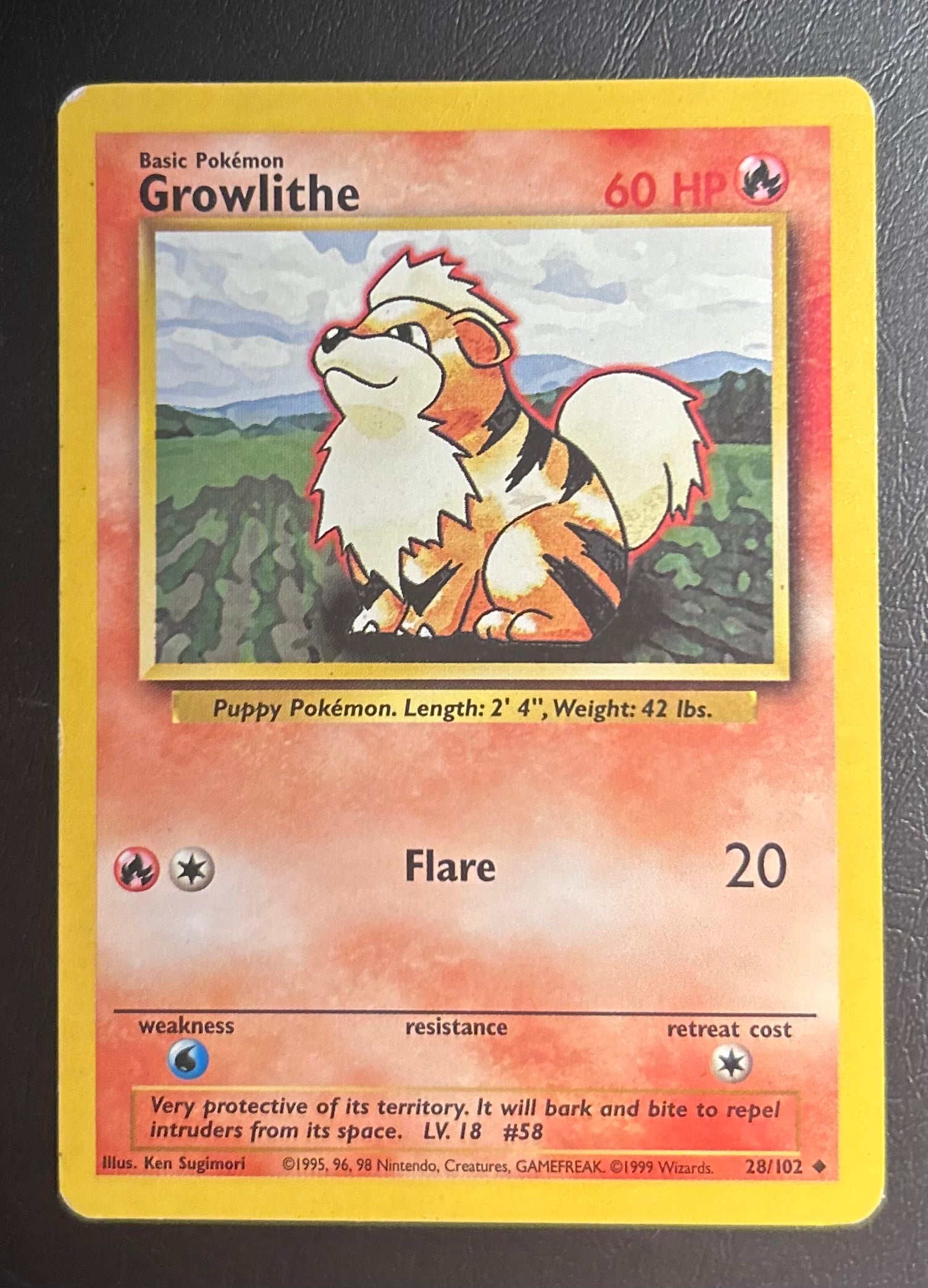 Growlithe - Base Set - #28