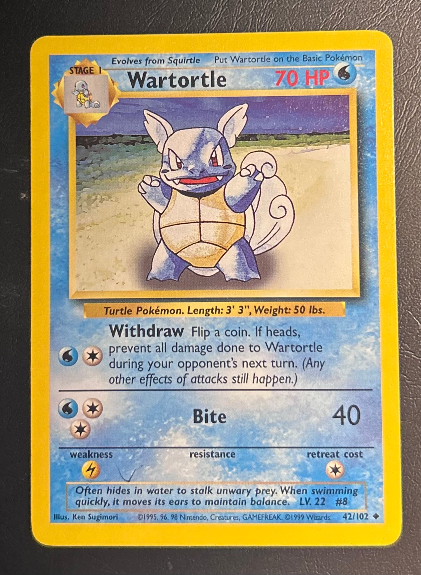 Wartortle - Base Set - #42