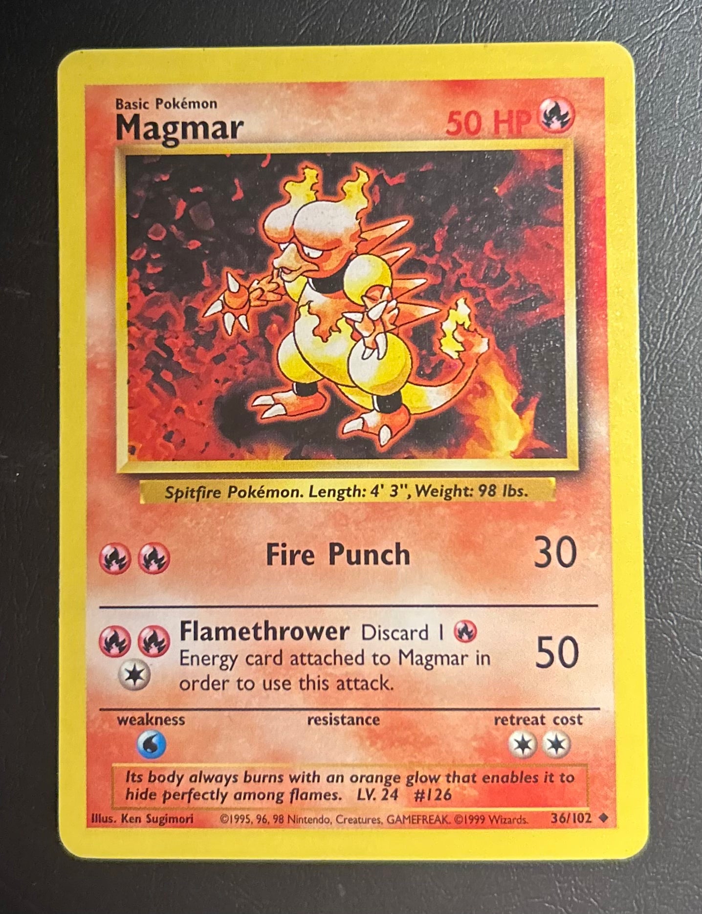 Magmar - Base Set - #36