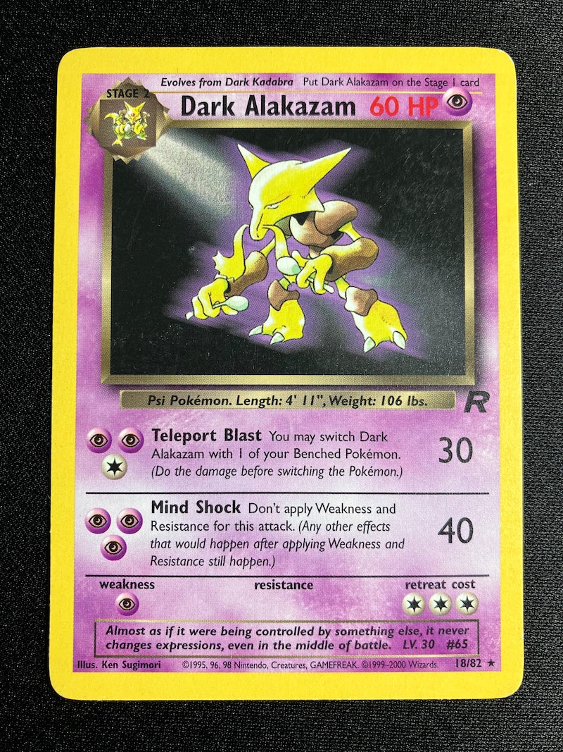 Dark Alakazam - Team Rocket - #18