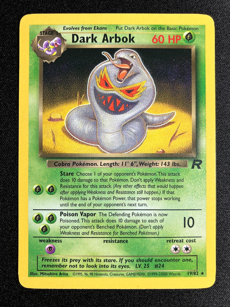 Dark Arbok - Team Rocket - #19