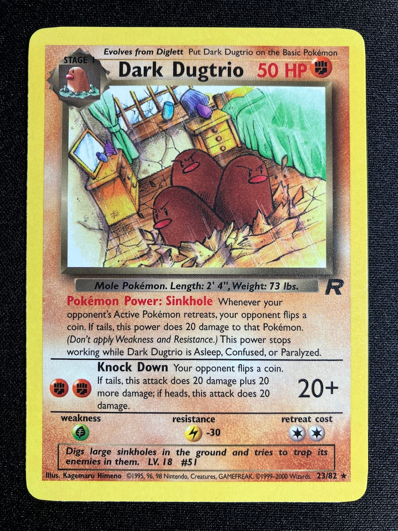 Dark Dugtrio - Team Rocket - #23