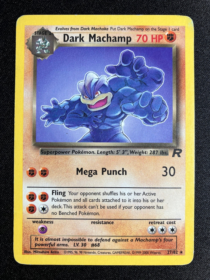 Dark Machamp - Team Rocket - #27