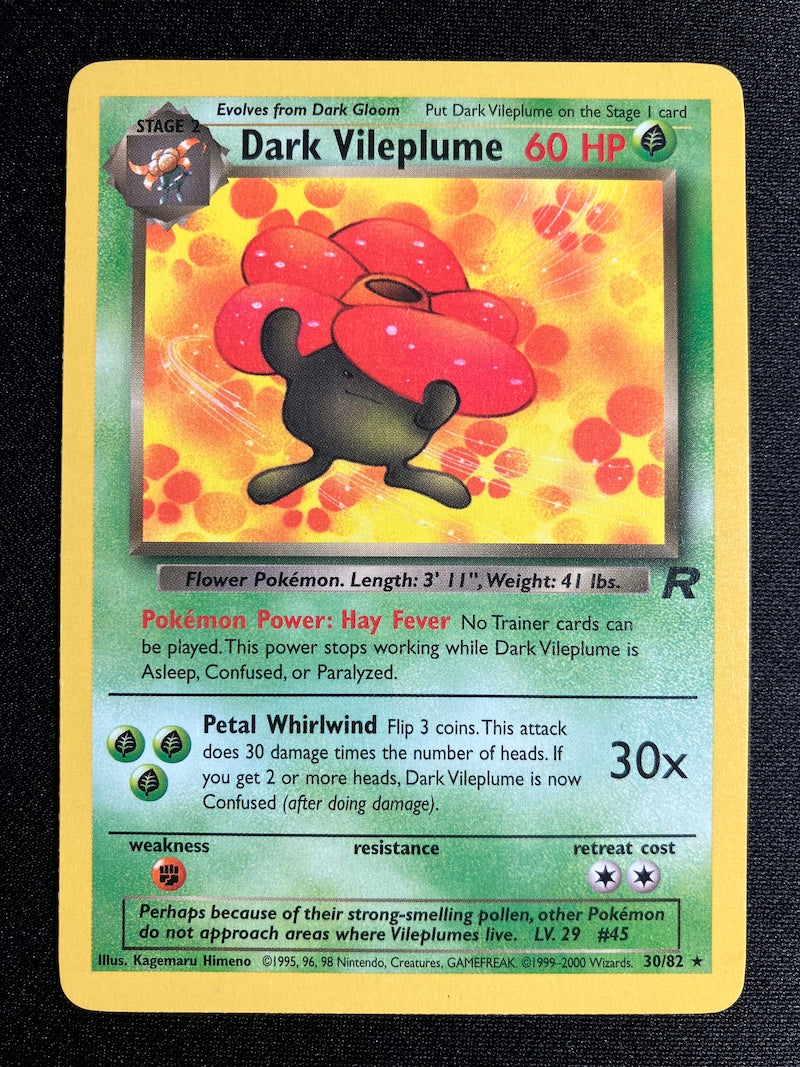 Dark Vileplume - Team Rocket - #30