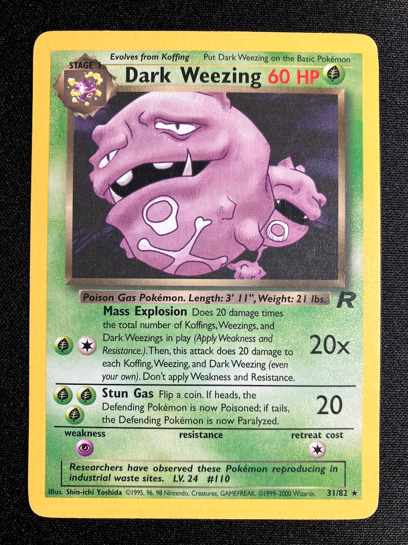 Dark Weezing - Team Rocket - #31