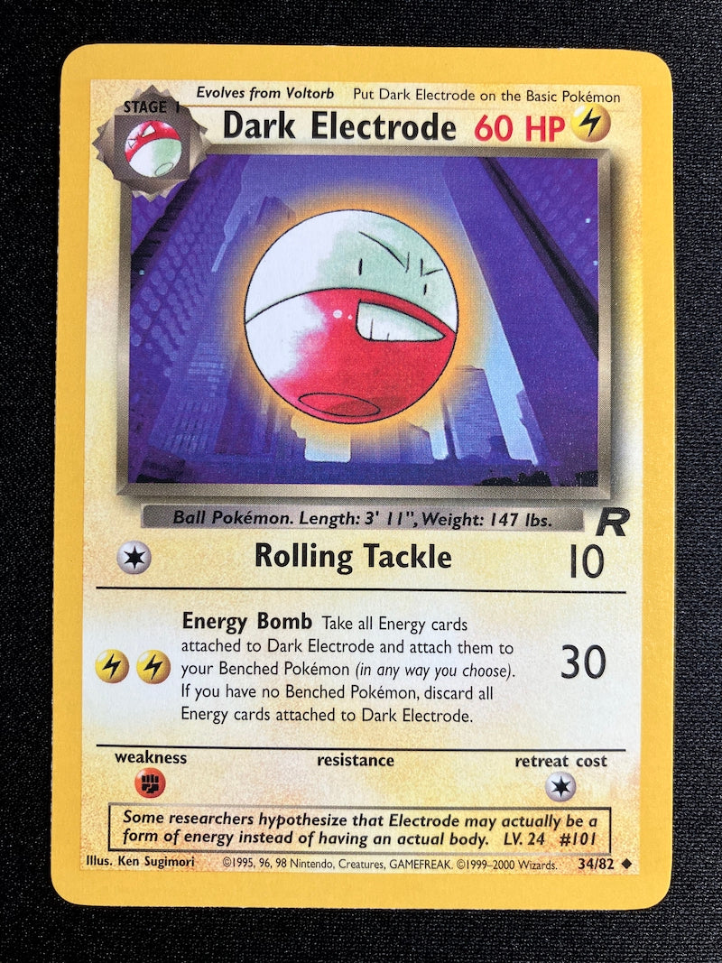 Dark Electrode - Team Rocket - #34