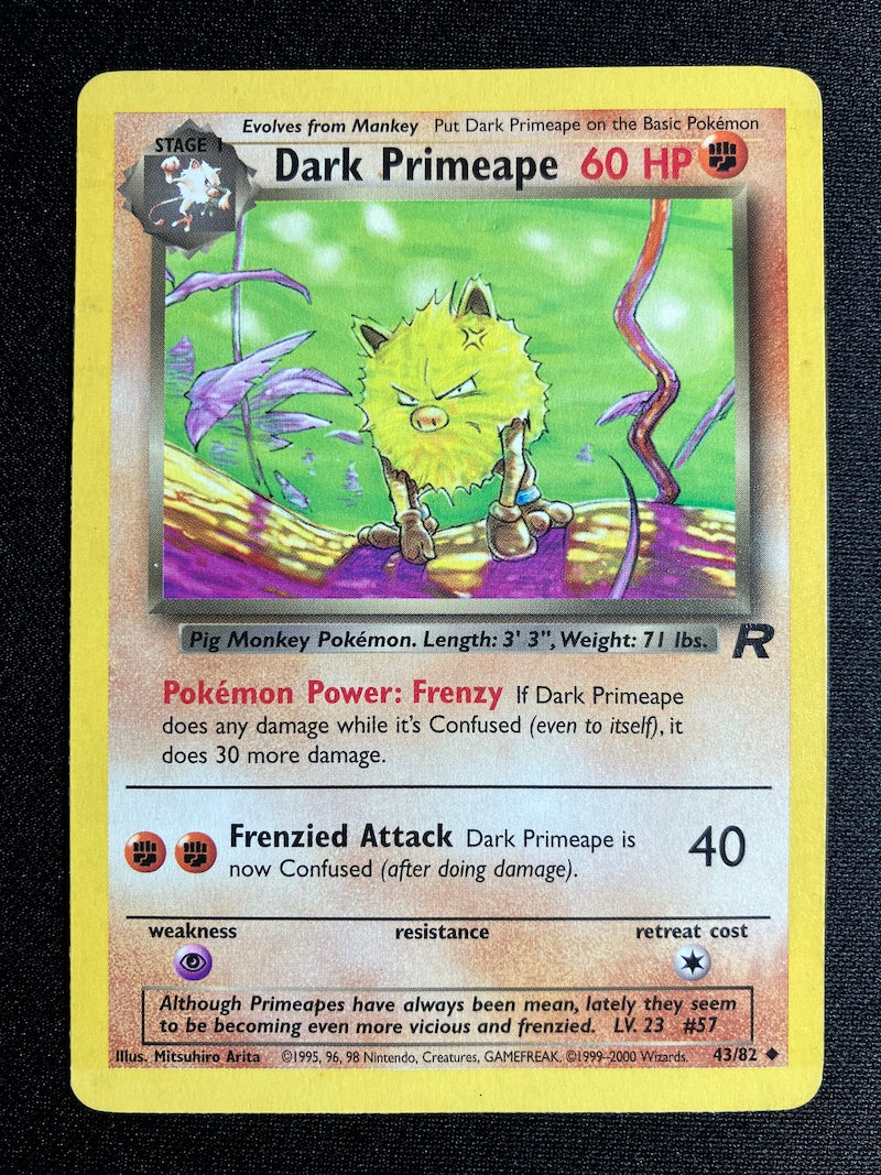 Dark Primeape - Team Rocket - #43