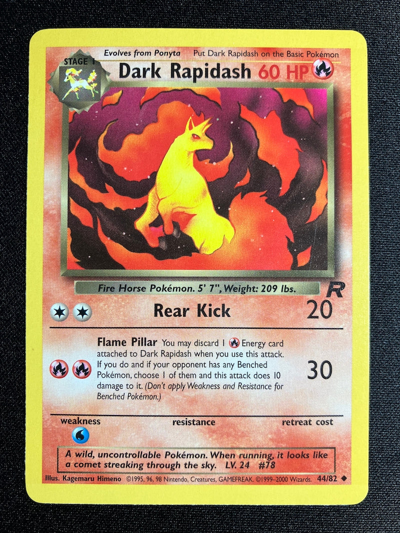 Dark Rapidash - Team Rocket - #44