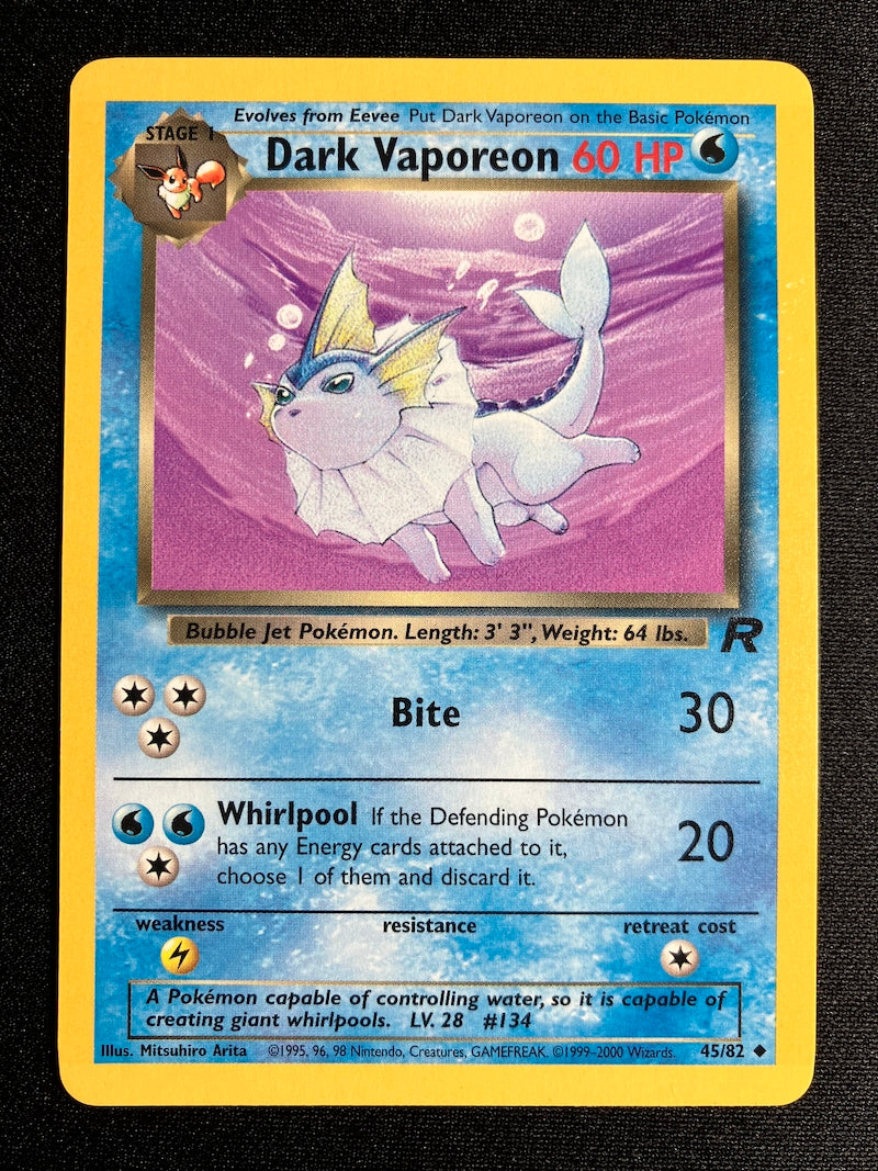 Dark Vaporeon - Team Rocket - #45