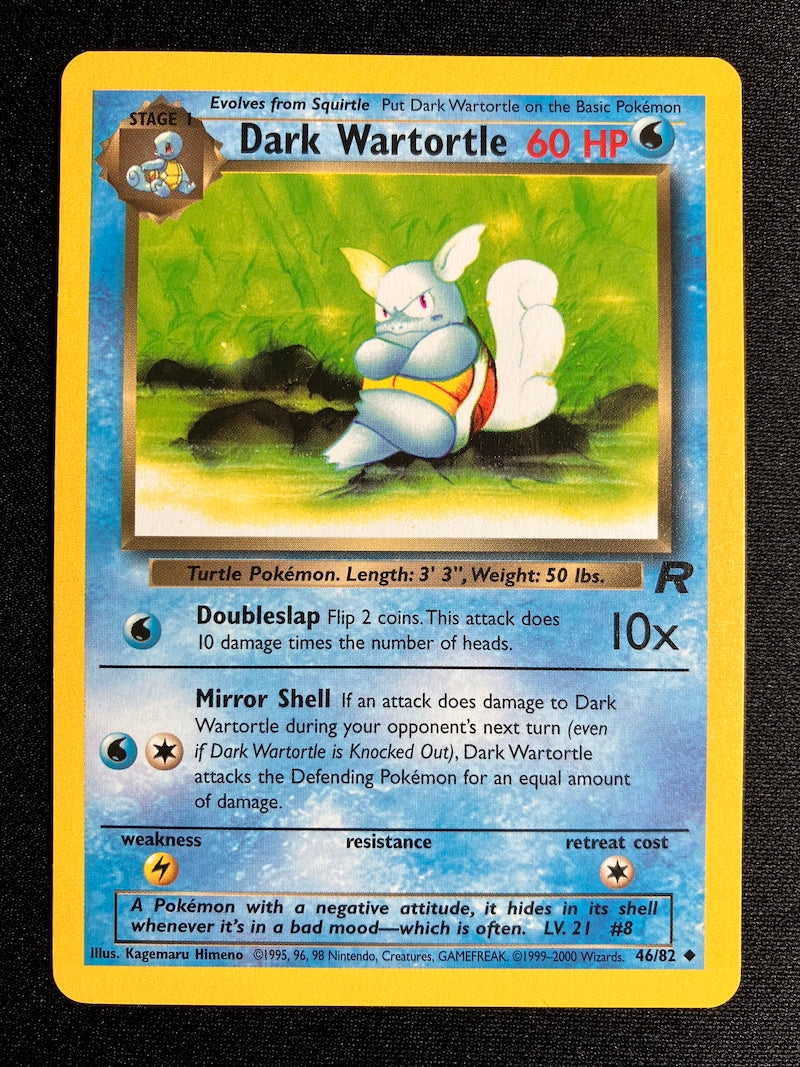 Dark Wartortle - Team Rocket - #46
