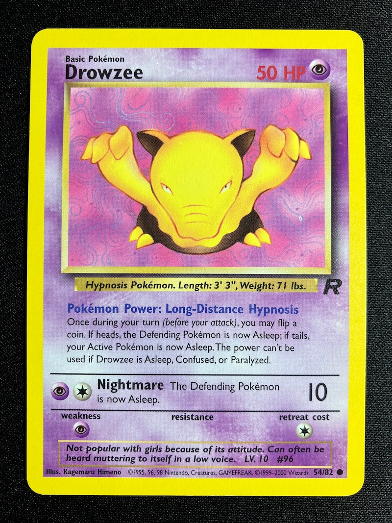 Drowzee - Team Rocket - #54