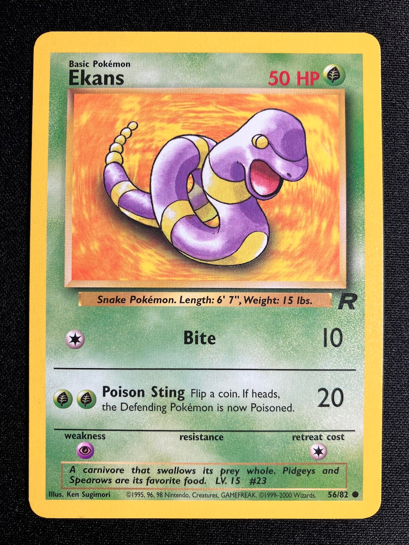 Ekans - Team Rocket - #56