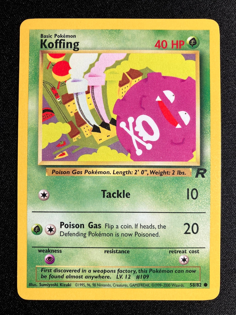 Koffing - Team Rocket - #58