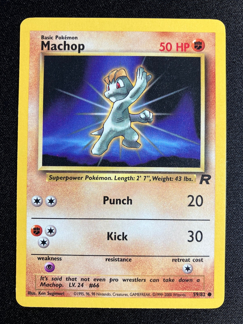 Machop - Team Rocket - #59