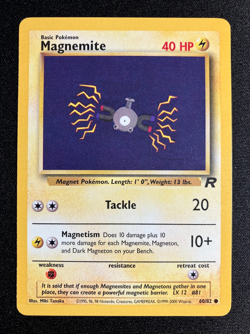 Magnemite - Team Rocket - #60