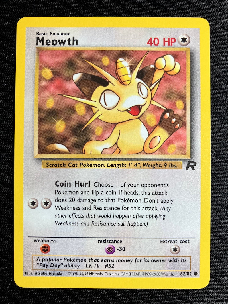 Meowth - Team Rocket - #62