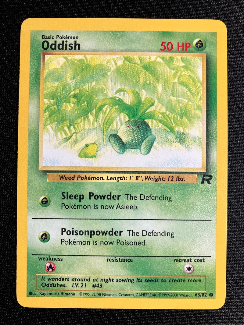 Oddish - Team Rocket - #63