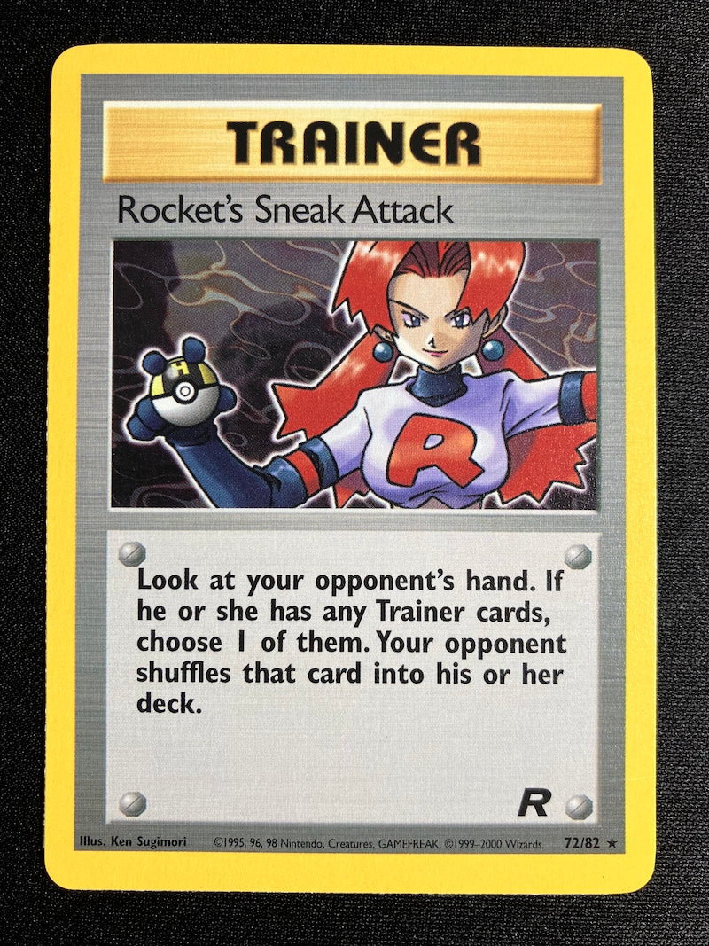 Rocket's Sneak Attack - Team Rocket - #72