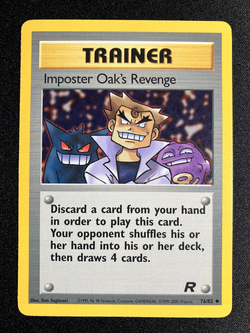 Imposter Oak's Revenge - Team Rocket - #76