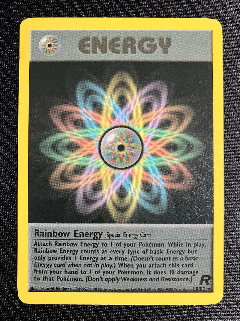 Rainbow Energy - Team Rocket - #80