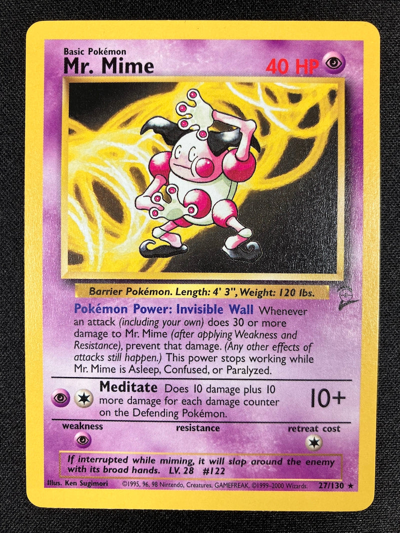 Mr. Mime - Base Set 2 - #27