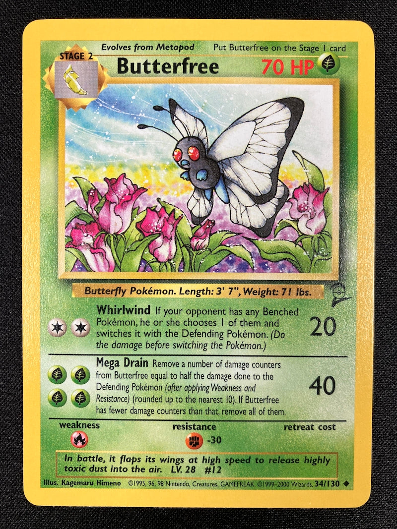 Butterfree - Base Set 2 - #34
