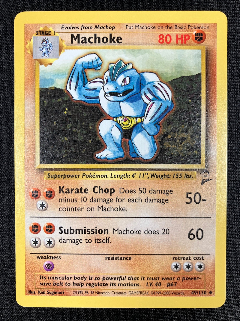 Machoke - Base Set 2 - #49
