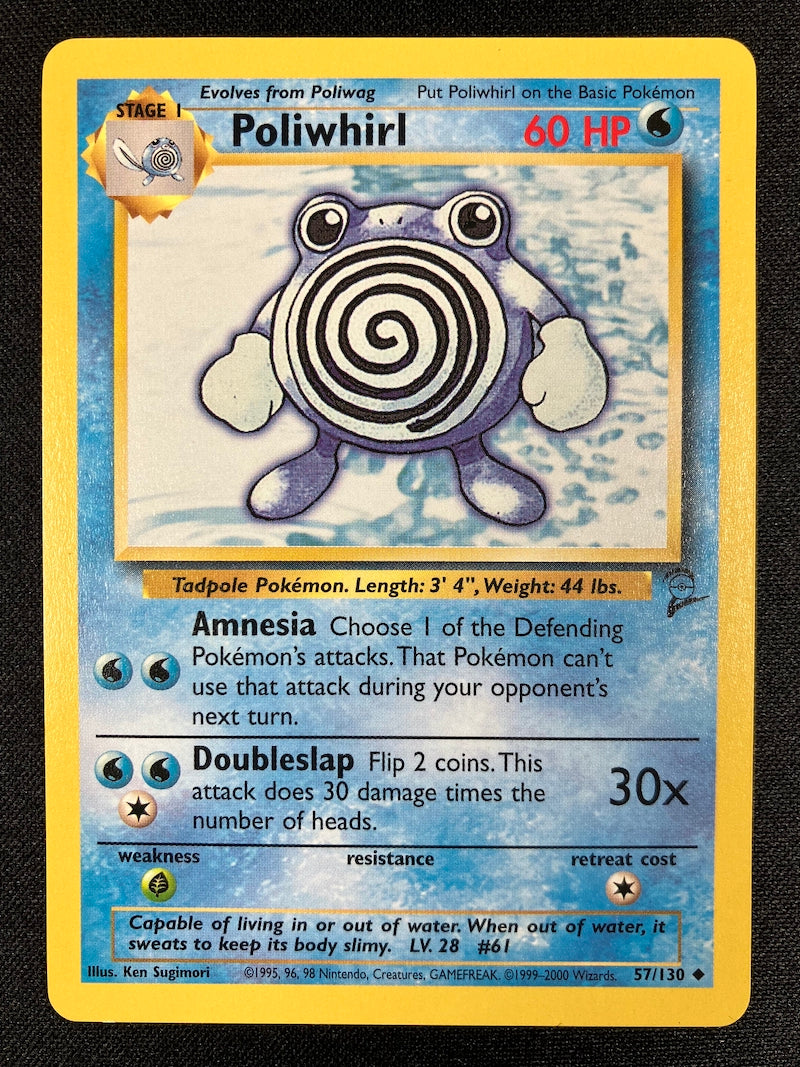 Poliwhirl - Base Set 2 - #57