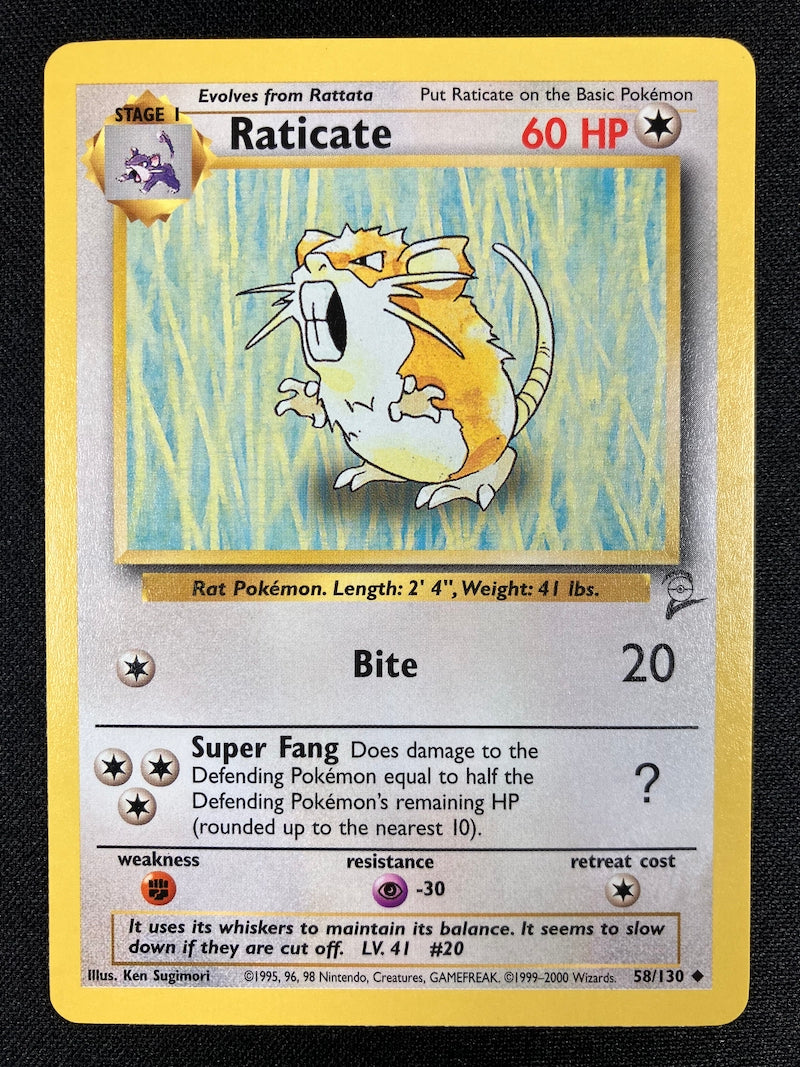 Raticate - Base Set 2 - #58