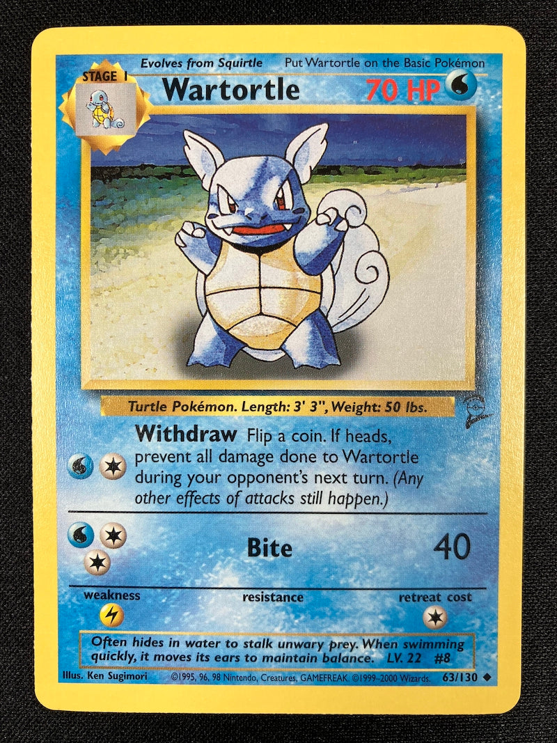 Wartortle - Base Set 2 - #63