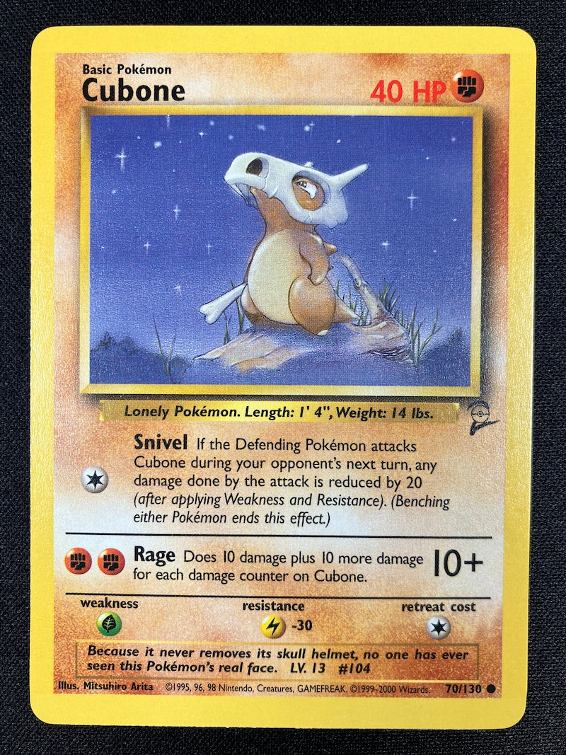Cubone - Base Set 2 - #70