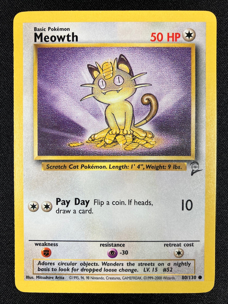 Meowth - Base Set 2 - #80