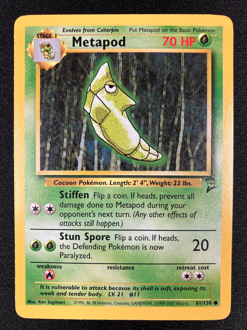 Metapod - Base Set 2 - #81