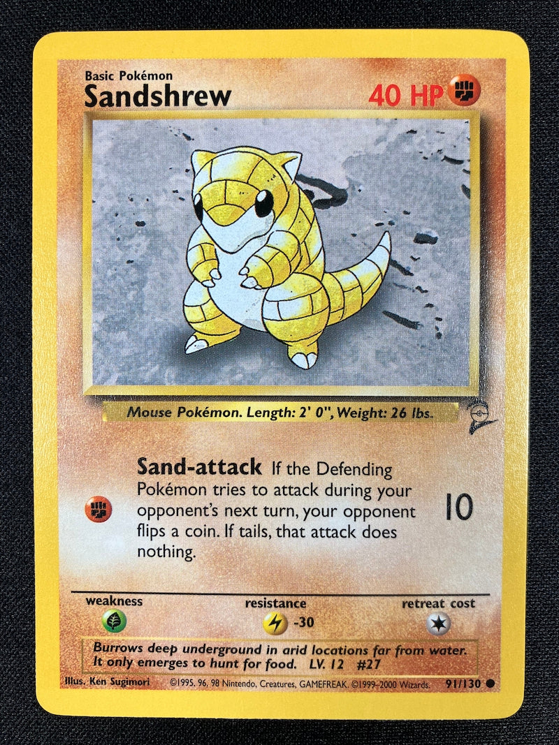 Sandshrew - Base Set 2 - #91