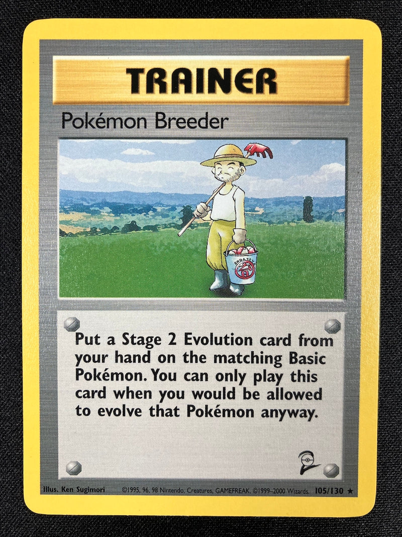Pokémon Breeder - Base Set 2 - #105
