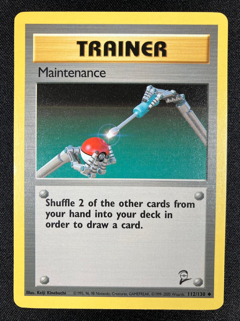 Maintenance - Base Set 2 - #112