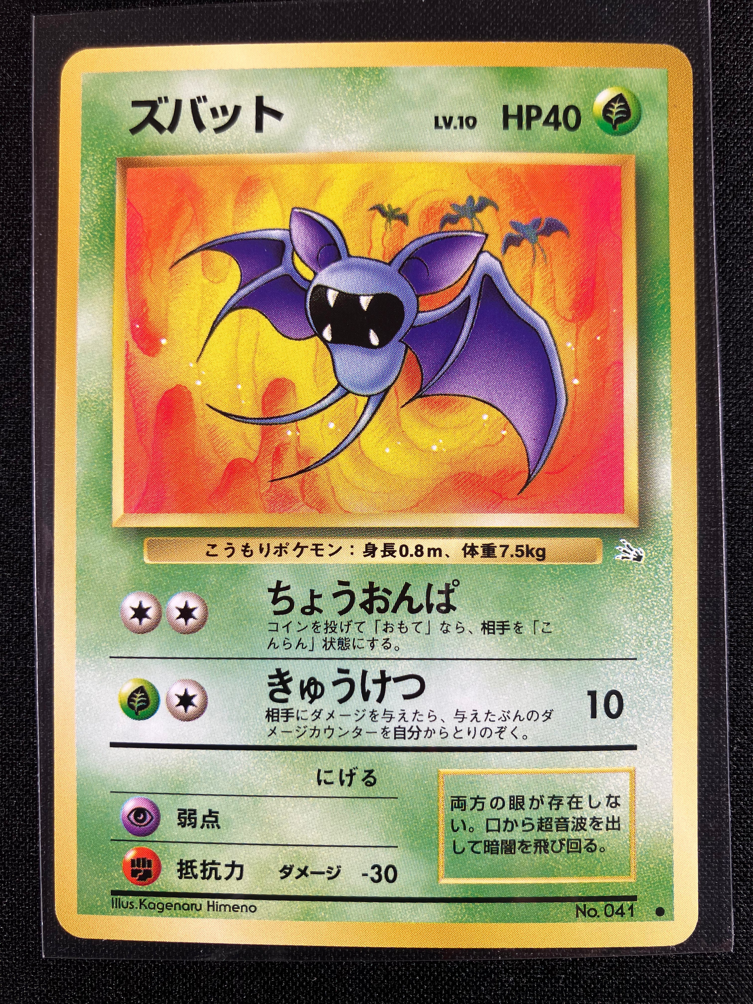 Zubat - Mystery of the Fossils