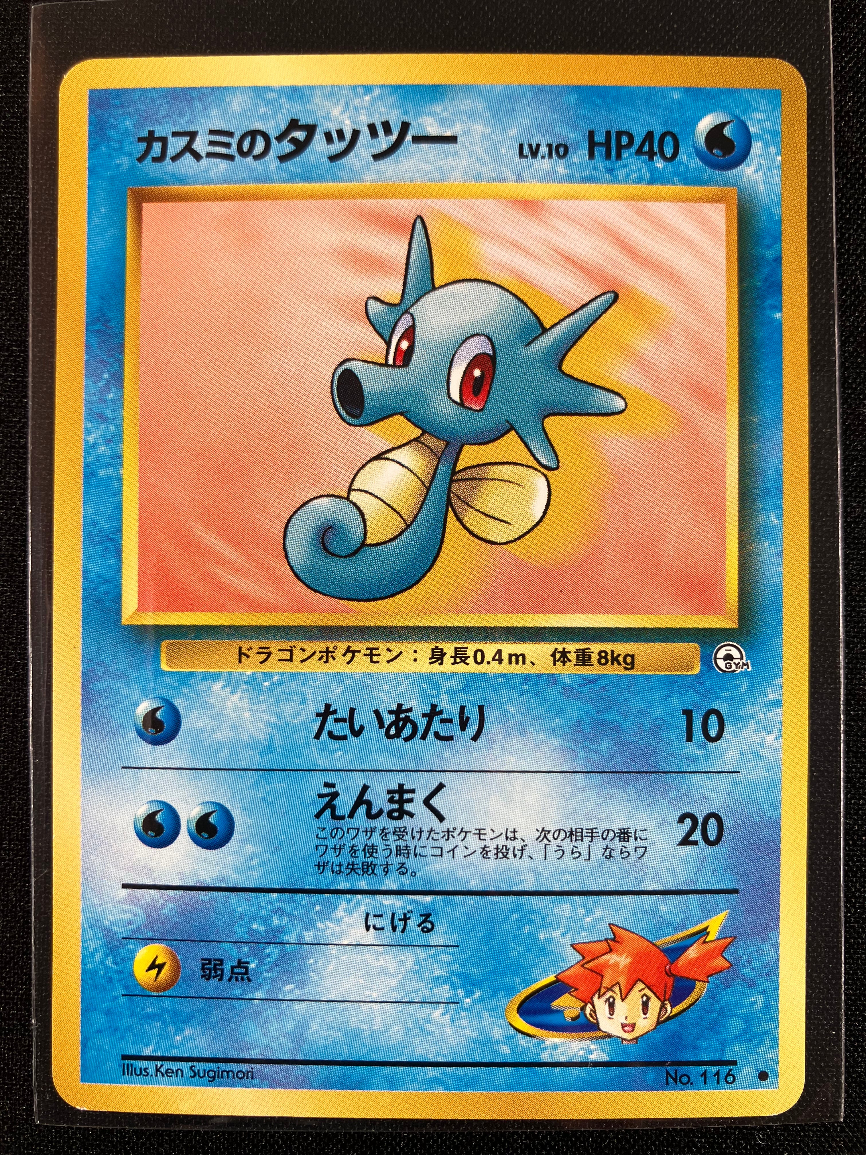 Misty's Horsea (LV. 10) - Leaders' Stadium