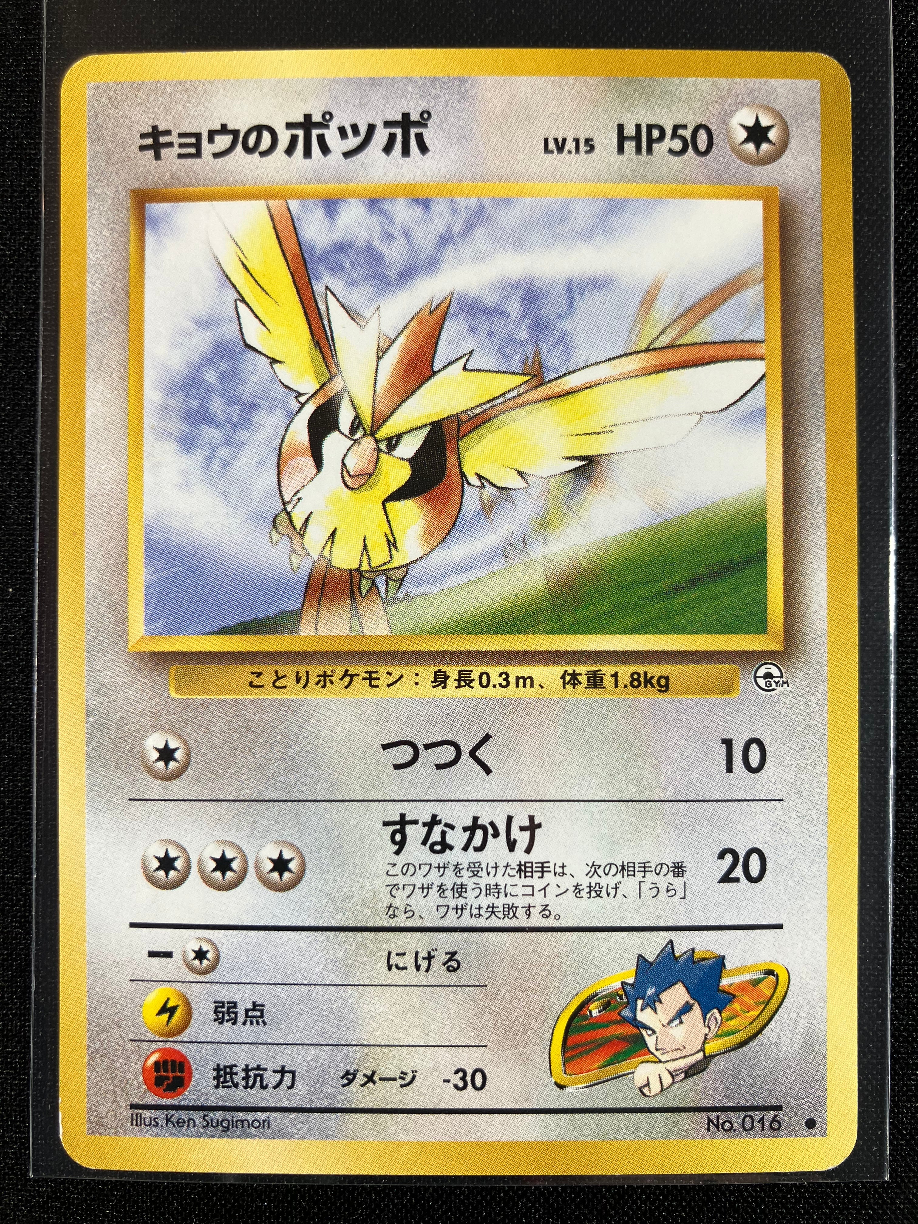 Koga's Pidgey (LV. 15) - Challenge from the Darkness